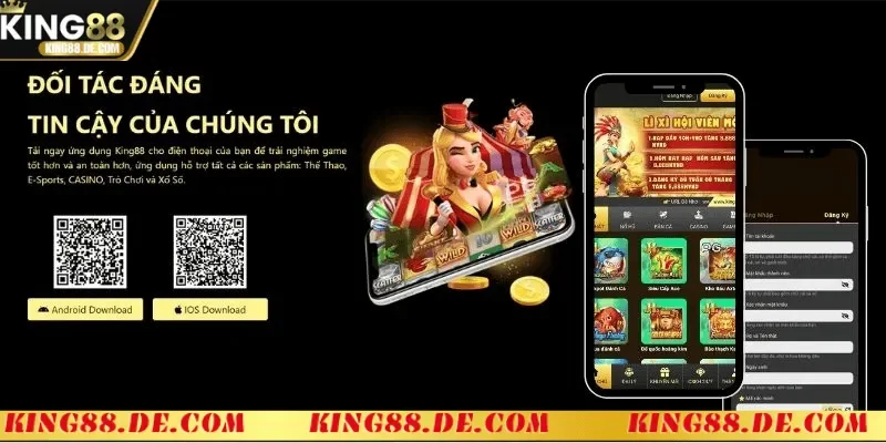 Tải App King88 - Trải Nghiệm Cá Cược Đỉnh Cao Trên Di Động quy trinh tai va cai dat app king88 nhanh chong
